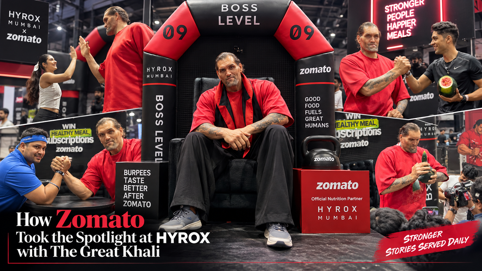 Zomato finds a smart way to take its healthy subscription to HYROX with Khali