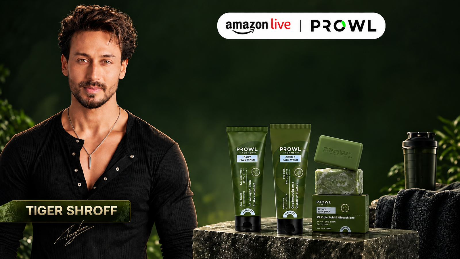 Tiger Shroff’s Prowl enters its next growth phase with Amazon.in