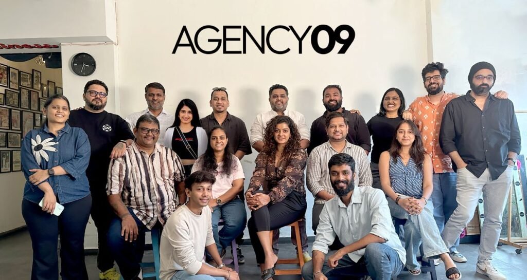AGENCY09 team group portrait inside its office.