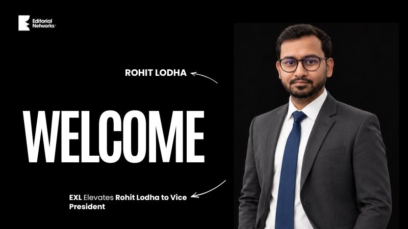 Rohit Lodha Elevated to Vice President at EXL