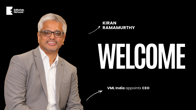 Kiran Ramamurthy Named CEO of VML India