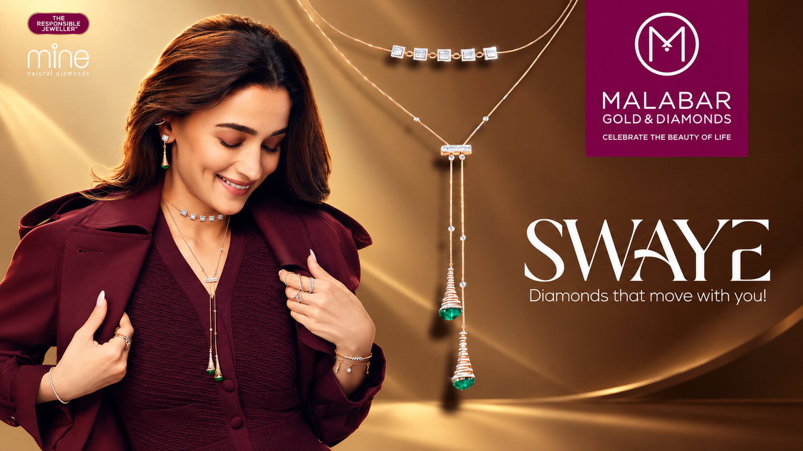 Malabar Gold & Diamonds unveils SWAYE collection with Alia Bhatt