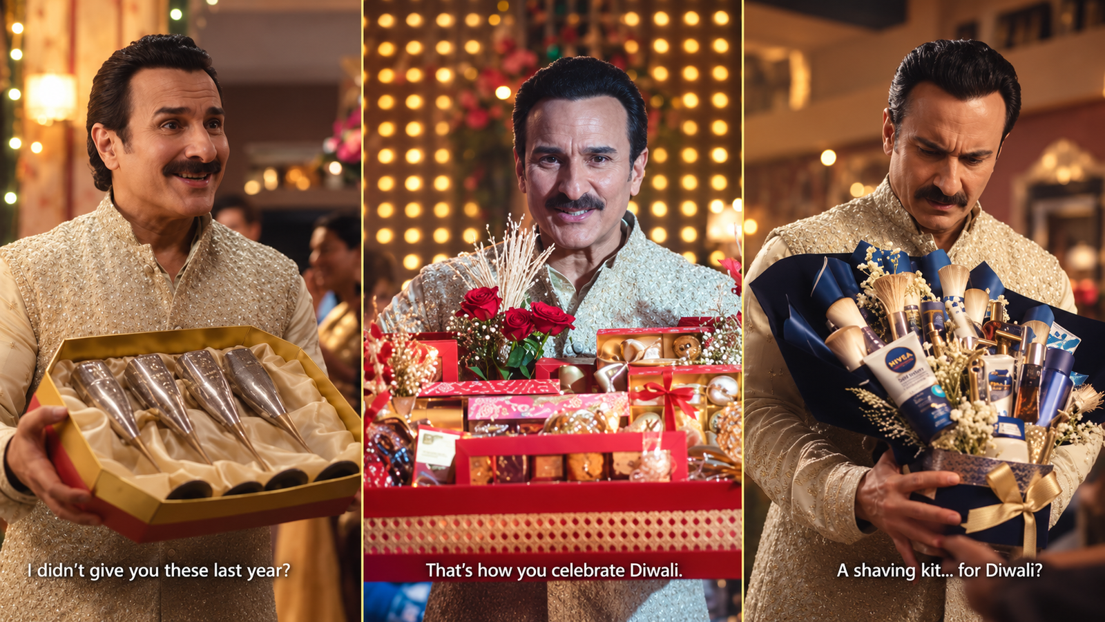 Saif Ali Khan Gives Diwali Gifting a Foodie Twist in Zomato’s ‘Have a WOW Diwali’ Campaign
